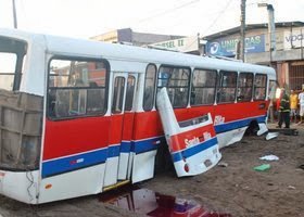Laudo de acidente com ônibus na PB sai em até em 10 dias, diz PRF 1 onius