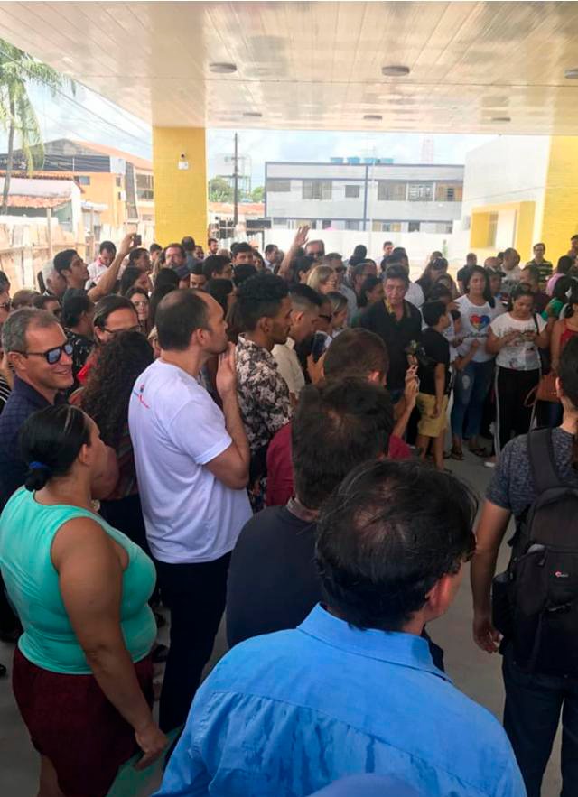 Comissionados são vistos em evento da Prefeitura de Santa Rita em horário de expediente 1 CER EMERSON PANTA 01