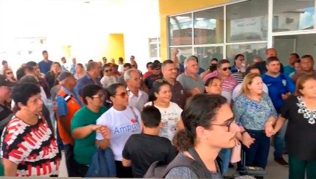 Comissionados são vistos em evento da Prefeitura de Santa Rita em horário de expediente 2 CER EMERSON PANTA