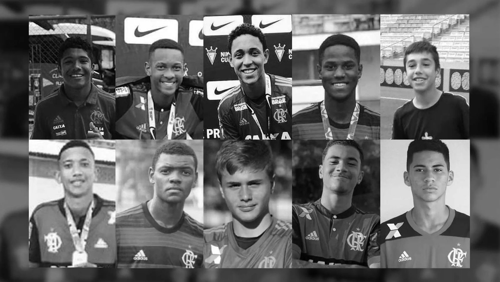 Todas as vítimas identificadas; veja quem são 1 selo vitimas flamengo v7 pb