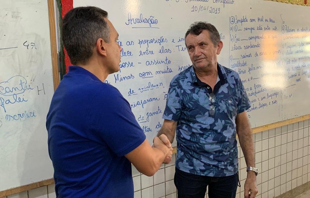 Prefeito Emerson Panta visita escolas, creche e PSF em Odilândia 1 Secom