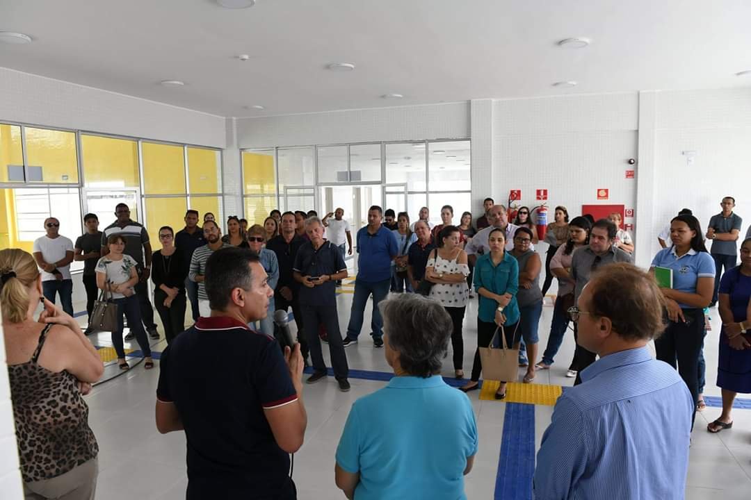 Prestes a ser finalizada, obras do CER é apresentada a profissionais da Saúde de Santa Rita 2 cer santa rita 1