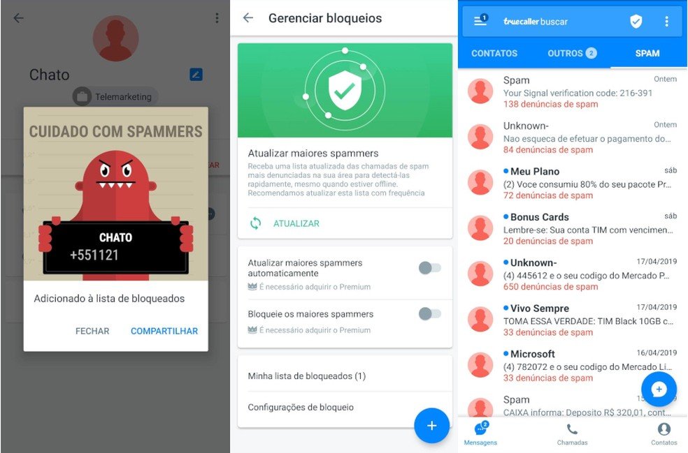 Conheça o aplicativo que bloqueia chamadas de telemarketing 2 truecaller