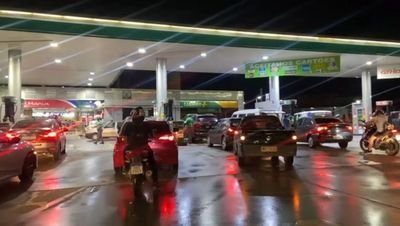 João Pessoa tem fila em postos após anúncio de novo reajuste da gasolina 1 IMG 20220617 WA0183