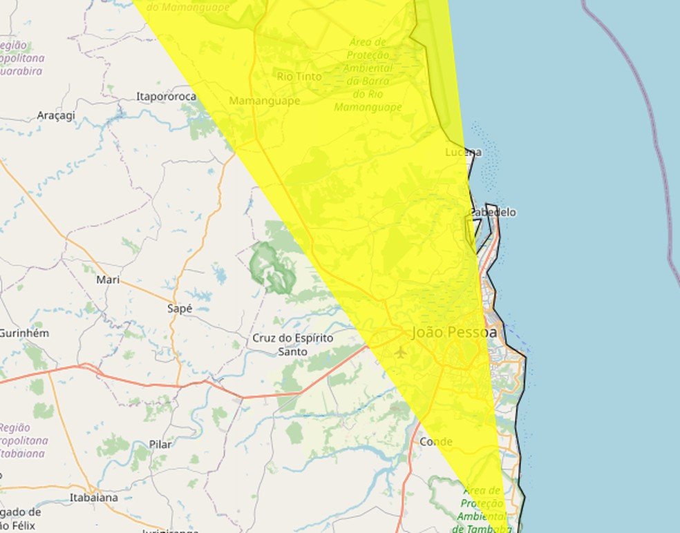 Inmet emite alerta de acumulado de chuvas para Santa Rita e mais 20 cidades da Paraíba 2 1000270599