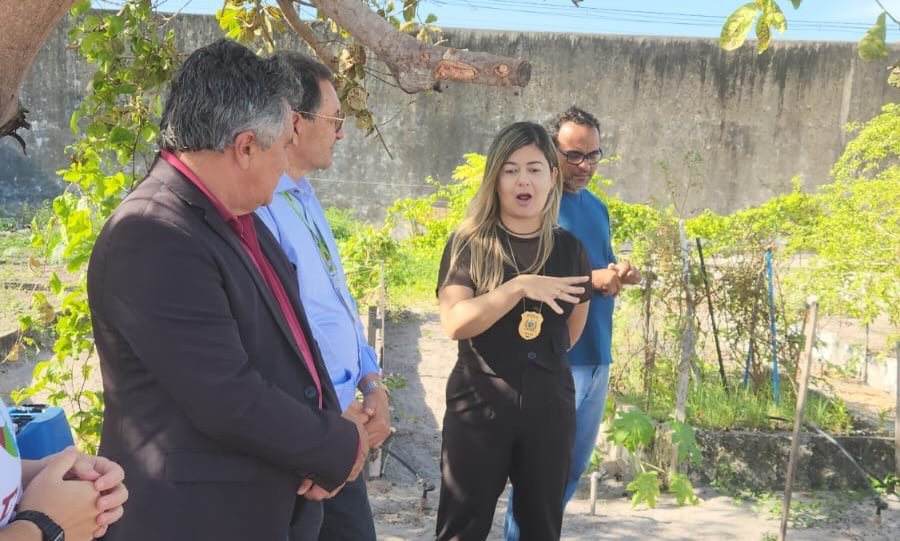 Sistema prisional e agricultura familiar discutem projetos produtivos na Penitenciária Maria Júlia Maranhão