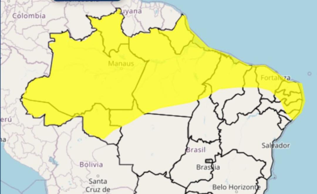 Chuvas voltam à Paraíba a partir de terça-feira, alerta Inmet