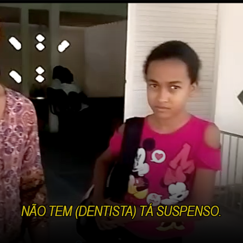 CAOS: Novo vídeo mostra falta médico dentista no Padre Malagrida