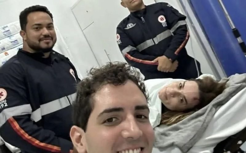 Senadora Daniella Ribeiro sofre acidente, bate a cabeça e é socorrida para o Trauma de João Pessoa