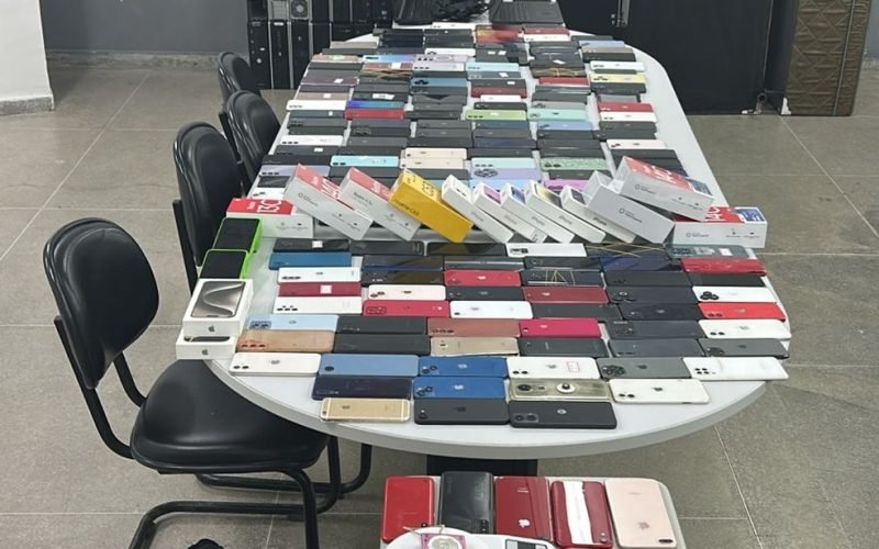 Sete pessoas são presas e mais de 200 celulares são apreendidos durante operação em Campina Grande