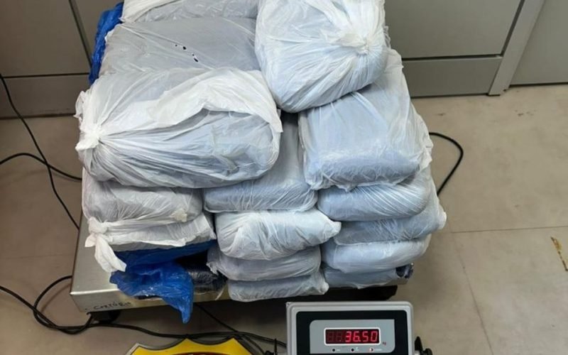 Mulher é presa com mais de 36 kg de maconha no Aeroporto em Santa Rita