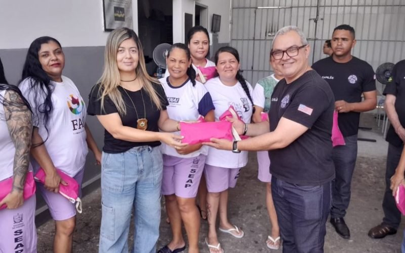 Conselho da Comunidade de João Pessoa articula doação de 220 kits ao Presídio Feminino Maria Júlia Maranhão
