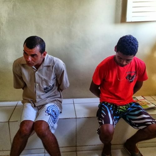 Força Tática do 7º BPM prende dupla com moto roubada em Tibiri