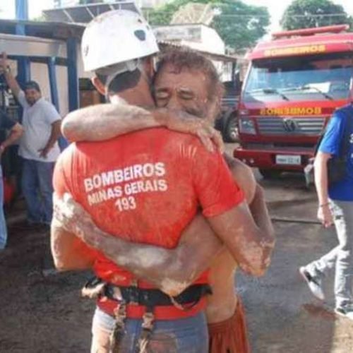 Brumadinho: foto de bombeiro que viralizou nas redes sociais é de 2011