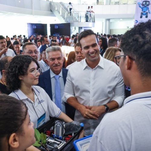 Governador Lucas Ribeiro abre Competição Paraibana de Robótica 2026 e destaca inovação na educação