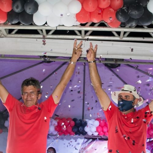 Em grande noite, PTB oficializa candidaturas de Zé Paulo e Riata para e prefeito e vice de Santa Rita