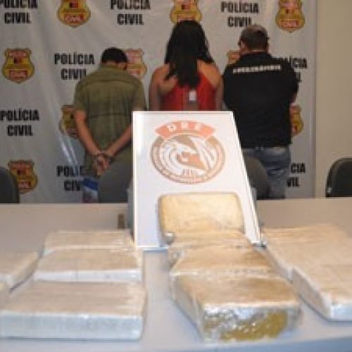 DRE apreende 14kg de drogas e prende trio na Paraíba