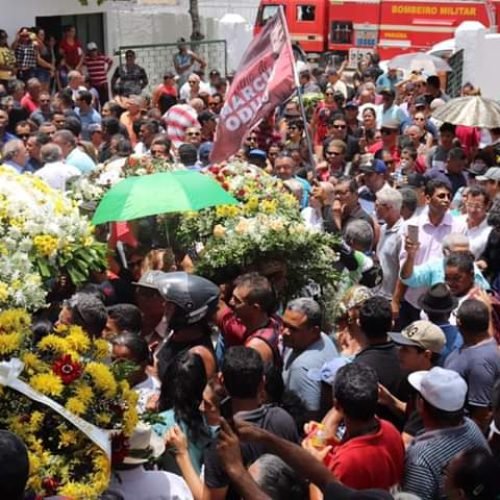 Corpo de Marcos Odilon é enterrado em Santa Rita