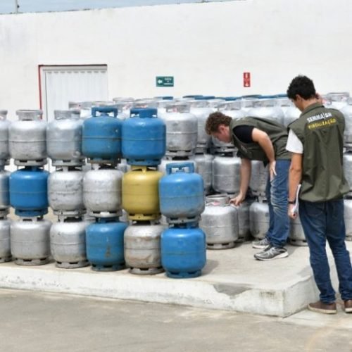 PROCON e SEMMA fiscalizam revendas de gás de cozinha em Santa Rita