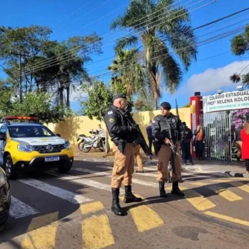 Ex-aluno invade escola e mata estudante a tiros em Cambé, no Paraná