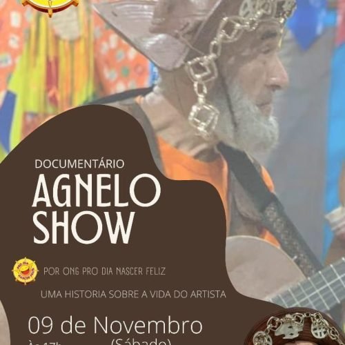 Exibição do vídeo documentário sobre Agnelo Show.