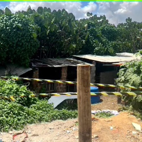 Discussão sobre terreno termina em morte brutal na cidade de Santa Rita; suspeito está foragido