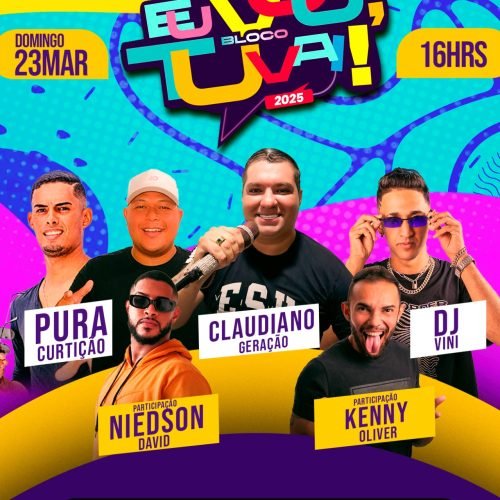 Bloco “Eu Vou, Tu Vai!” Agita a Cidade com Música e Solidariedade