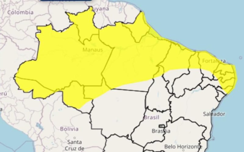 Chuvas voltam à Paraíba a partir de terça-feira, alerta Inmet