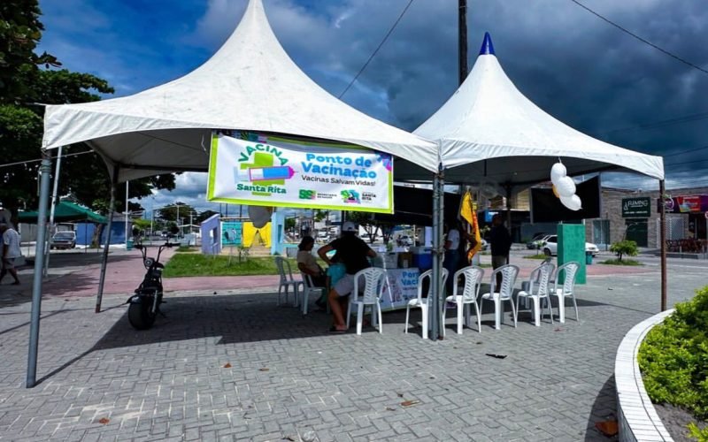 A Prefeitura de Santa Rita segue mobilizada neste sábado (16) para o Dia “D” de Vacinação contra a Gripe (Influenza) e atualização do cartão vacinal
