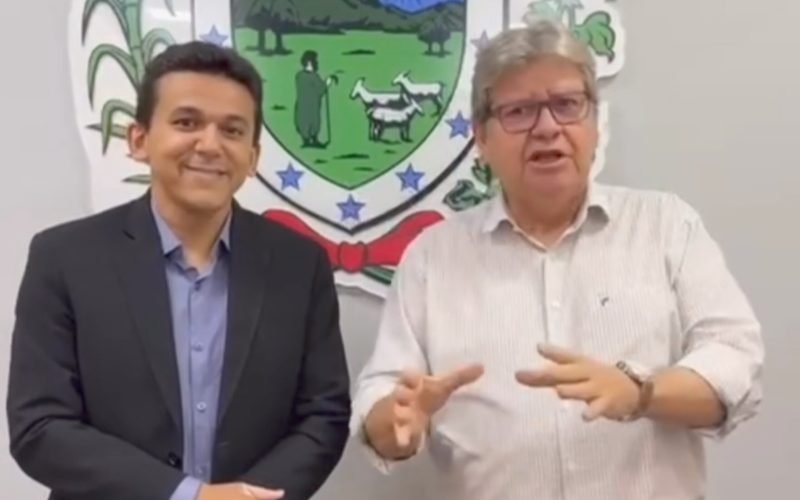 NOVA ALIANÇA: João Azevêdo e Jackson Alvino firmam parceria e discutem ações para Santa Rita