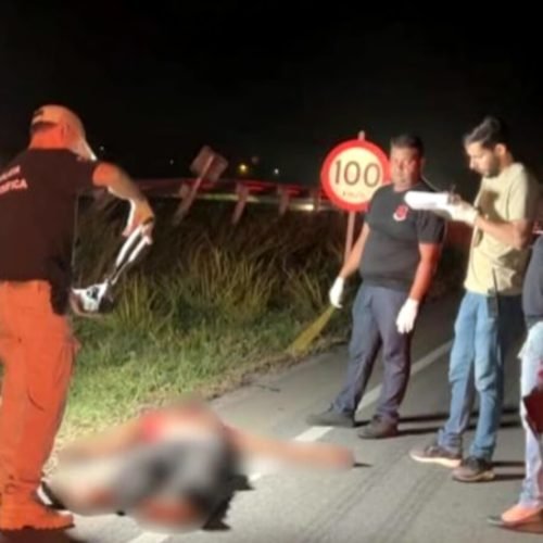 Homem morre atropelado na BR-230, em Santa Rita