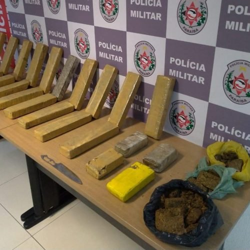 Mais de 20 quilos de drogas são apreendidos em casa usada como depósito, em João Pessoa