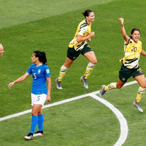 Brasil perde de virada para Austrália na Copa do Mundo feminina