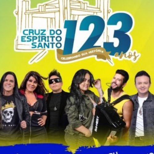 Cruz do Espirito Santo comemora 123 anos e Pedrito divulga nove dias de comemorações