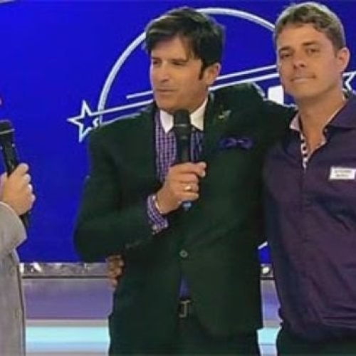 Dr. Rey e paraibano fazem as pazes no programa do Gugu