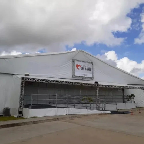 Hospital de Campanha em Santa Rita é desmontado nesta segunda-feira