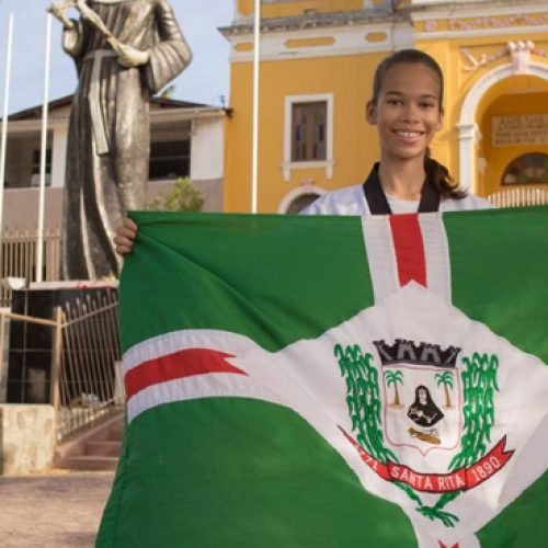 Jovem santarritense é escolhida melhor atleta do Brasil de Taekwondo