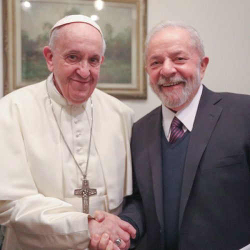 Papa Francisco se encontra com Lula no Vaticano