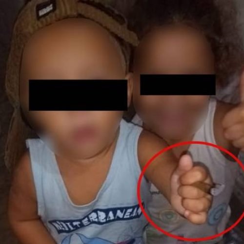 Mãe é presa após forçar criança de um ano a fumar maconha