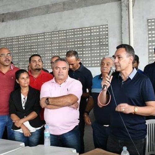 Emerson Panta anuncia entrega do mercado público de Várzea Nova para o Dia do Trabalhador