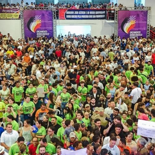 Orçamento Democrático em Sousa reúne mais de 5 mil pessoas e registra maior público da história no município
