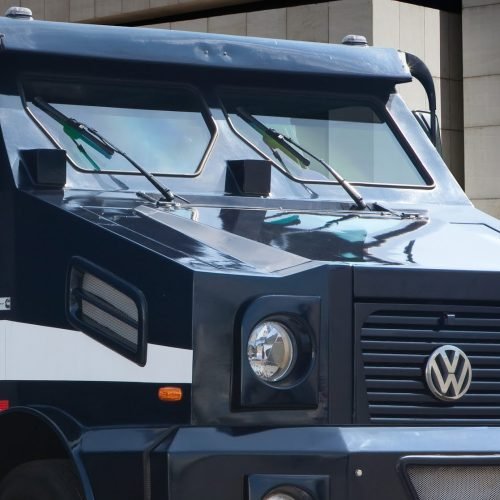 Vigilantes de carro-forte paralisam atividades reivindicando reajuste salarial