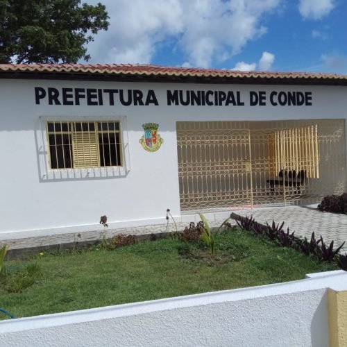 Prefeitura de Conde anuncia concurso público para 72 vagas na Educação e na Guarda Municipal