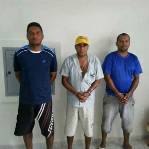 Um menor foi apreendido e quatro pessoas foram presas responsáveis por cerca de dez assassinatos na cidade de Santa Rita,