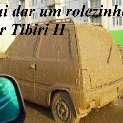 Tibiri na lama: moradores satirizam a situação do bairro após chuvas dos últimos dias