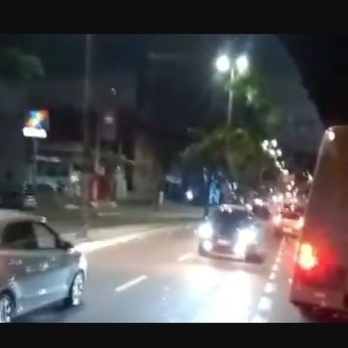 Roubo de veículo assusta motoristas na Avenida Epitácio Pessoa
